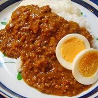 圧力鍋で簡単辛口キーマカレー